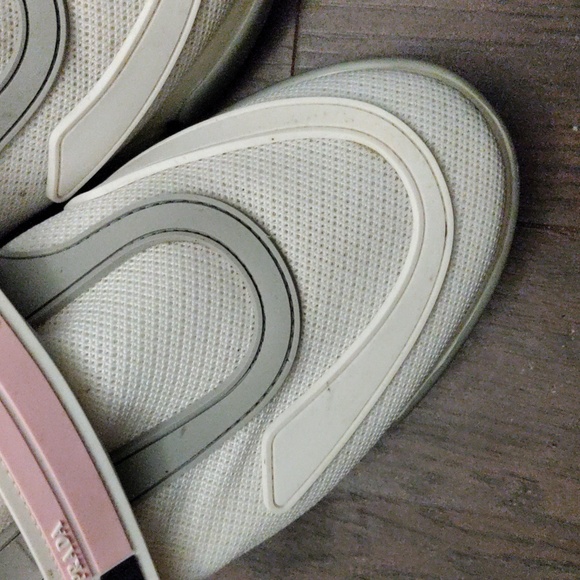 Prada "Cloudburst" Rubber/Mesh Trim Sneakers - Picture 2 of 16